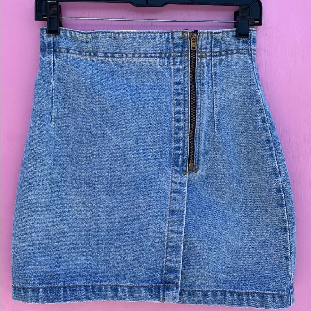 Guess by George Marciano vintage jean skirt size 28 Vintage - Picture 4 of 5